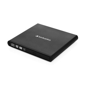 Verbatim Slimline CD /DVD optical disc drive DVD-RW Black