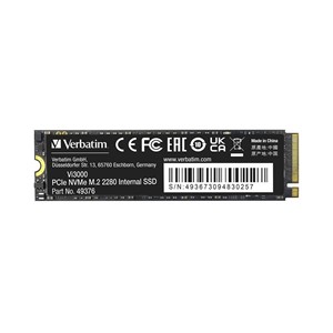 Verbatim Vi3000 PCIe NVMe M.2 SSD 512GB