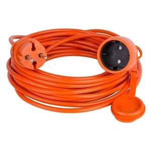 VERTEX PZO10M3x2.5POM Retractable extension cord 10 m orange