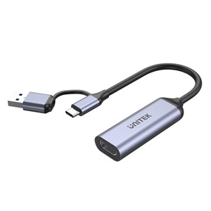 Video grabber Unitek USB-C /A, 4K HDMI 1.4b