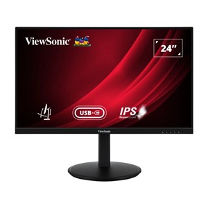 Viewsonic VG Series VG2409-MHDU-2 computer monitor 60.5 cm (23.8) 1920 x 1080 pixels Full HD LED Black