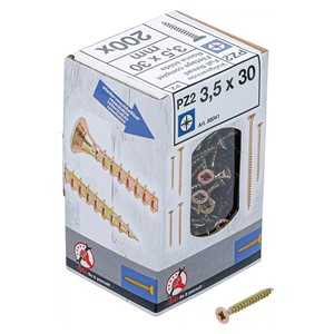 BGS Višenamjenski vijci | križni prorez PZ2 | 3,5 x 30 mm | 200 kom.