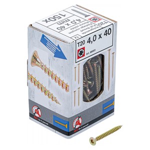 BGS Višenamjenski vijci | T profil (za Torx) T20 | 4,0 x 40 mm | 150 kom.