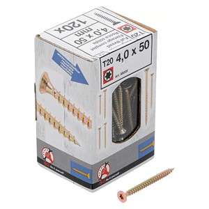 BGS Višenamjenski vijci | T profil (za Torx) T20 | 4,0 x 50 mm | 120 kom.