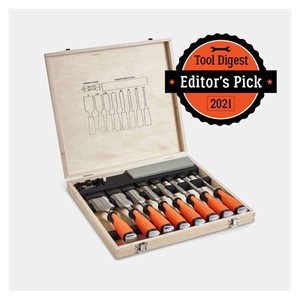 VonHaus 10-piece wood chisel set