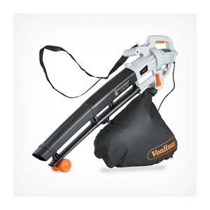 VonHaus 3-in-1 Electric Blower, Leaf Vacuum, and Mulcher 35L