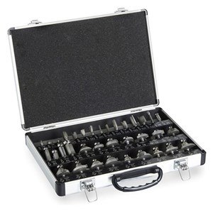VonHaus 35-piece 6mm router bit set
