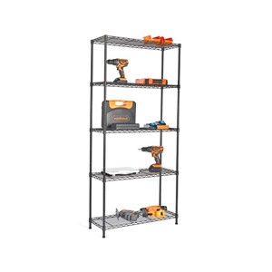 VonHaus 5-tier wire shelving unit