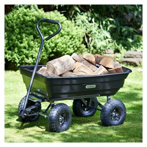 VonHaus 75L garden cart