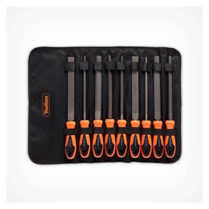 VonHaus 9-piece saw and rasp set
