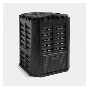 VonHaus Compost Bin - 360L Black 2500596