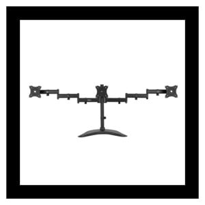 VonHaus desktop mount for three monitors up to 27