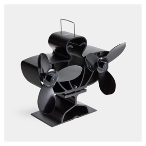 VonHaus double fan for fireplace