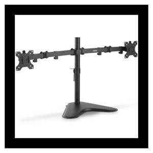 VonHaus dual desktop mount for two monitors up to 32 inches