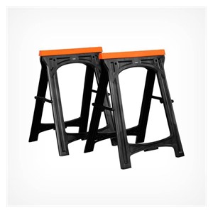 VonHaus folding work trestle 2 pieces