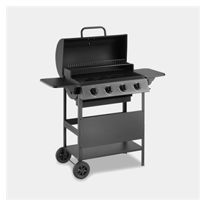 VonHaus Gas Grill 4 /1 Black 2500933