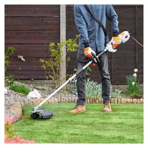 VonHaus lawn mower and hedge trimmer