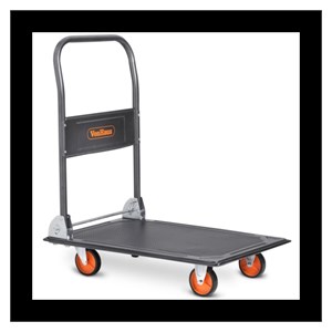 VonHaus platform transport trolley (150 kg)