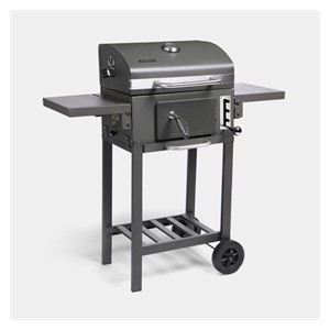 VonHaus Smoker Portable Charcoal Grill 2500869