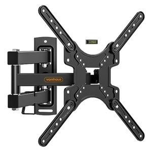 Vonhaus TV mount with full tilt and swivel (for screens ranging from 24 to 55 inches)