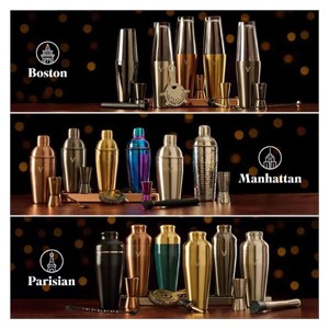 VonShef 6-piece copper cocktail set