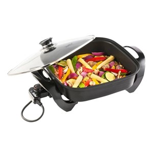VonShef electric frying pan, 30 cm square