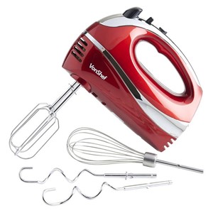 VonShef Professional Mixer 300W Red - Amazon best seller!