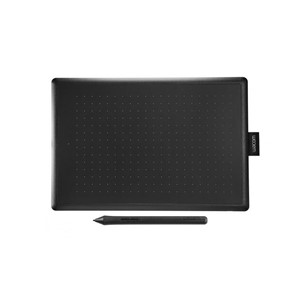 Wacom One by Medium graphic tablet Black, Red 2540 lpi 216 x 135 mm USB