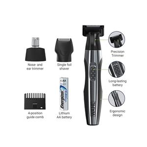 Wahl Travel Kit Deluxe Black, Stainless steel 3