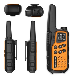 Walkie-Talkie Baofeng BF-T25E Orange, 2 pieces