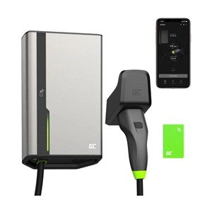 Wallbox Green Cell HabuDen 22kW 32A - 7,5m cable with NFC