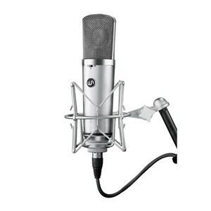 Warm Audio WA-67 microphone Silver Studio microphone