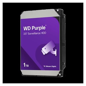 WD 1TB Purple 3.5 SATA 6Gb /s 5400rpm 64MB HDD drive