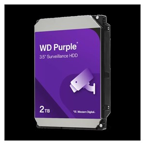 WD 2TB Purple 3.5 SATA 6Gb /s 5400rpm 64MB HDD drive