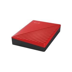 WD 4TB My Passport Red 2.5 USB 3.2 external HDD drive