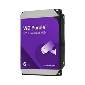 WD 6TB Purple 3.5 SATA 6Gb /s 5640rpm 256MB HDD drive
