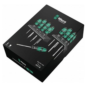 WERA screwdriver set 14pcs. + 2 hangers