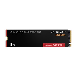 Western Digital Black WD_BLACK™ SN850X NVMe™ SSD POWERED BY SANDISK 8 TB