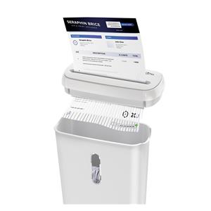 WHITE SHREDDER MT223 document and credit card shredder