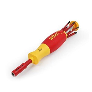 Wiha 41235 manual screwdriver Multi-bit screwdriver Straight screwdriver