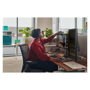 Wired Headset POLY Blackwire 3325 Stereo Microsoft Teams Certified USB-C Headset with 3.5mm Plug and USB-C /A Adapter