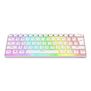 Wired mechanical keyboard - Rampage RADIANT K11 White RGB