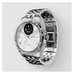 Withings ScanWatch Nova OLED 39 mm Hybrid Grey, Titanium GPS (satellite)