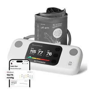 Withings WPM07-08-ALL-INT blood pressure unit Upper arm Automatic 16 user(s)
