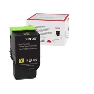 XEROX 006R04371 High Cap. Yellow Print Cartridge for C310 /C315 for 5,500 pages of yellow toner