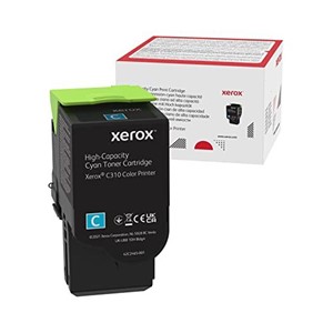 Xerox Genuine ® C310 Color Printer​ /​C315 Color Multifunction Printer Cyan High capacity Toner Cartridge (5500 Pages) - 006R04365