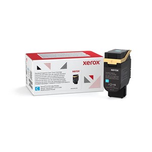Xerox Genuine ® C410 Color Printer /VersaLink® C415 Color Multifunction Printer Cyan Standard capacity Toner Cartridge (2000 Pages) - 006R04678