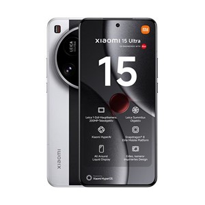 Xiaomi 15 Ultra 17.1 cm (6.73) Dual SIM 5G USB Type-C 16 GB 512 GB 5410 mAh Black, Silver