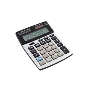 xlyne ECL102 calculator Desktop Basic Black, Silver