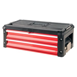Yato YT-09107 small parts /tool box Metal Black, Red